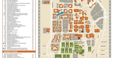 テキサス大学ダラスの地図